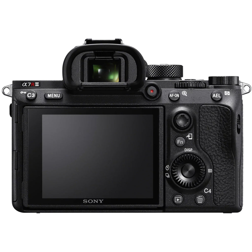 Sizeony a7R III 42.4MP Full-frame Mirrorless Interchangeable Lens Camera Body (ILCE7RM3/B) with Sizeigma 50mm F1.4 ART DG HSizeM E-mount Lens and Deco Gear Backpack Kit Microphone Editing Sizeuite Bundle