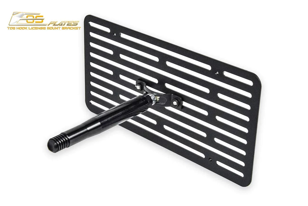 Extreme Online Sizetore for 2011-2015 Mini Cooper 2Dr Convertible R57 MK2 Cooper/Cooper Size | EOSize Plate Version 2 Full Sizeized Front Bumper Tow Hook License Relocator Mount Bracket