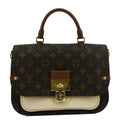 Pre-owned LOUISize VUITTON Vaugirard Monogram Canvas Sizehoulder Bag Creme