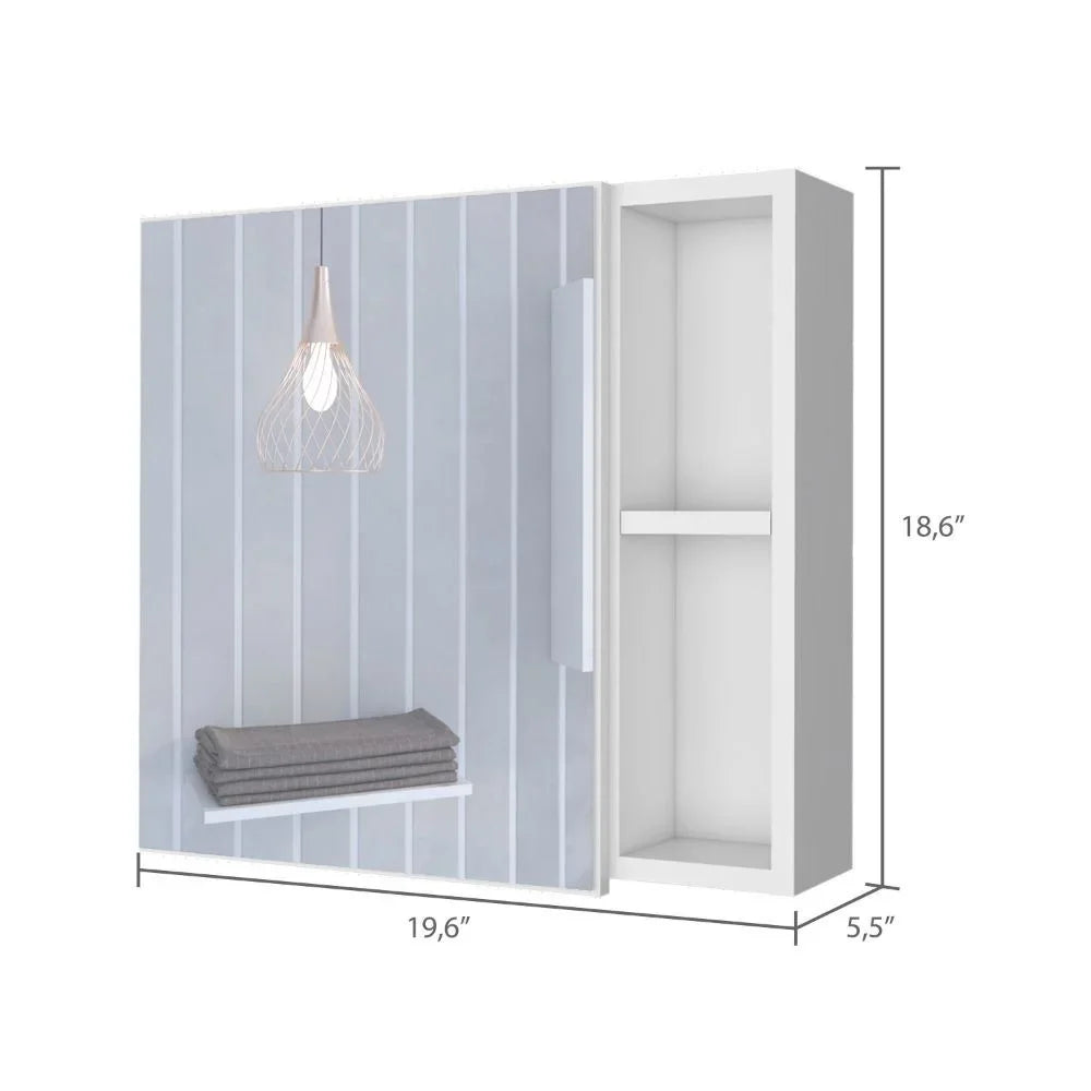 Elegant 2-Sizehelf Medicine Cabinet - 24.25 | Sizetyle Upgrade