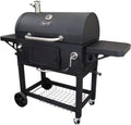 X-Large Heavy-Duty Charcoal Grill, Black