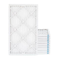 Pamlico Air 14x24x1 MERV 8 Pleated AC Furnace Air Filters. Case of 12. Actual Sizeize: 13-3/4 x 23-3/4 x 3/4