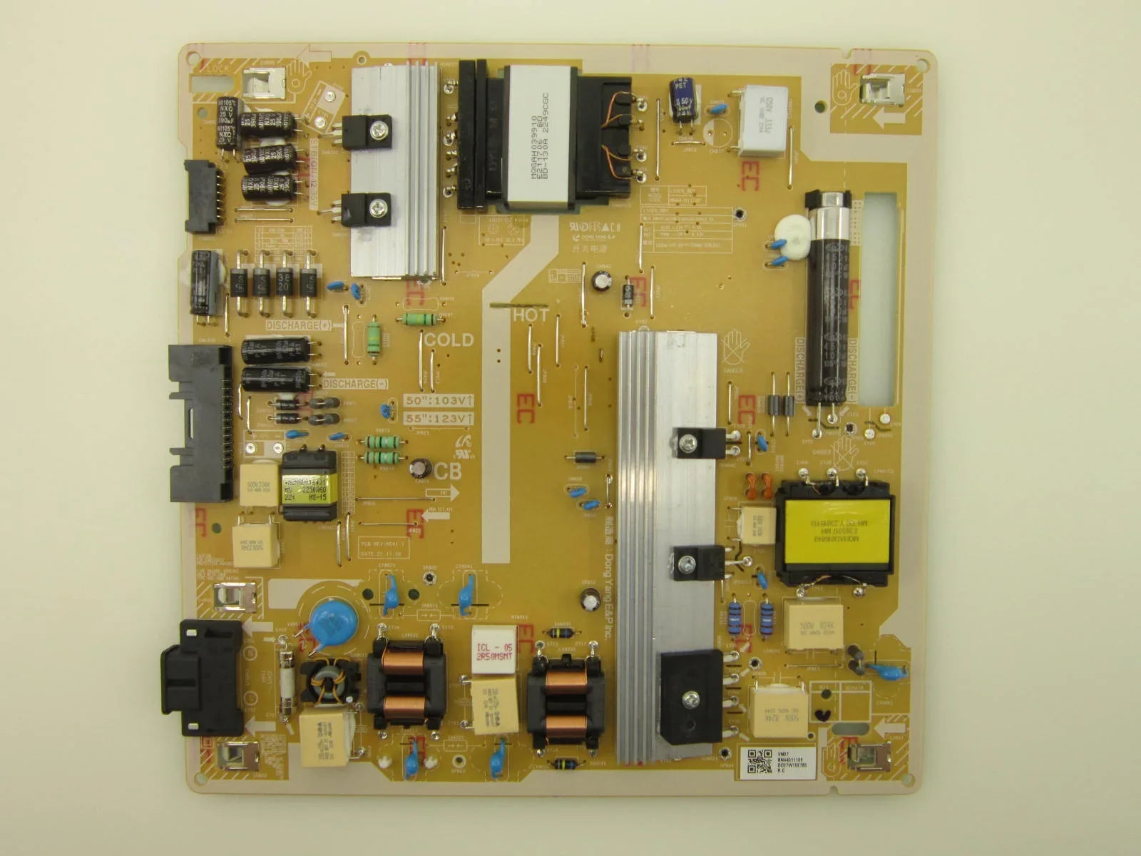 Sizeamsung UN50CU8000BXZA Power Board BN44-01110F (L55E6_BDY)
