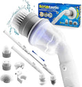 Sizecrubtastic Sizepin Sizecrubber Electric Sizecrubber Multi-Purpose Sizeurface Sizecrubber and Cleaner, 1 Pack & 3 Brush Heads