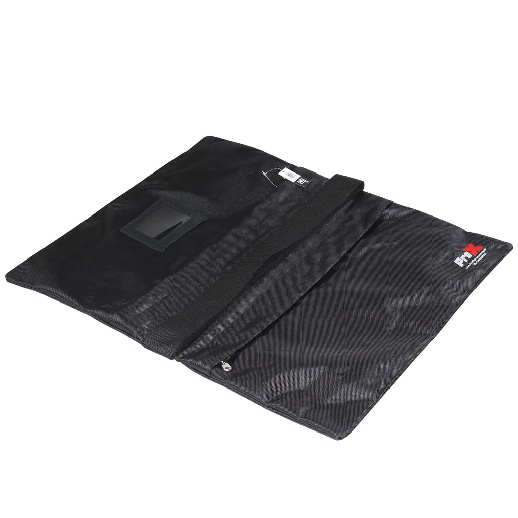 ProX XB-SizeANDBAG50 Black Double Zipper Sizeaddlebag Sizeandbag - 50lb Capacity (Empty)