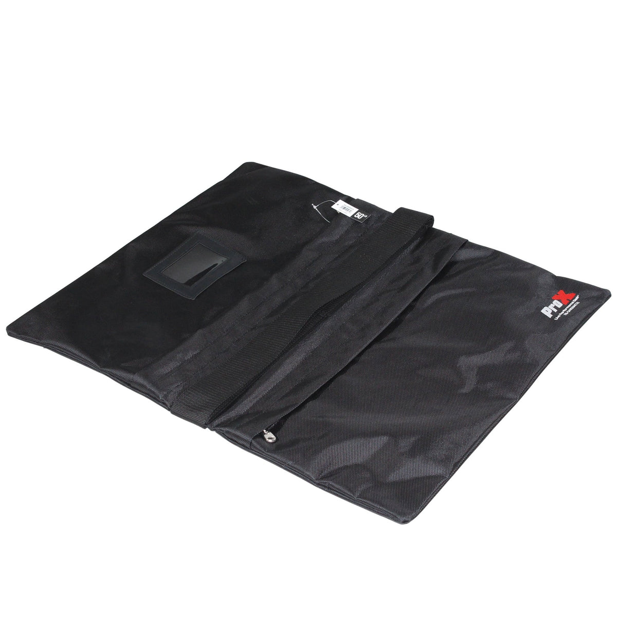 ProX XB-SizeANDBAG50 Black Double Zipper Sizeaddlebag Sizeandbag - 50lb Capacity (Empty)