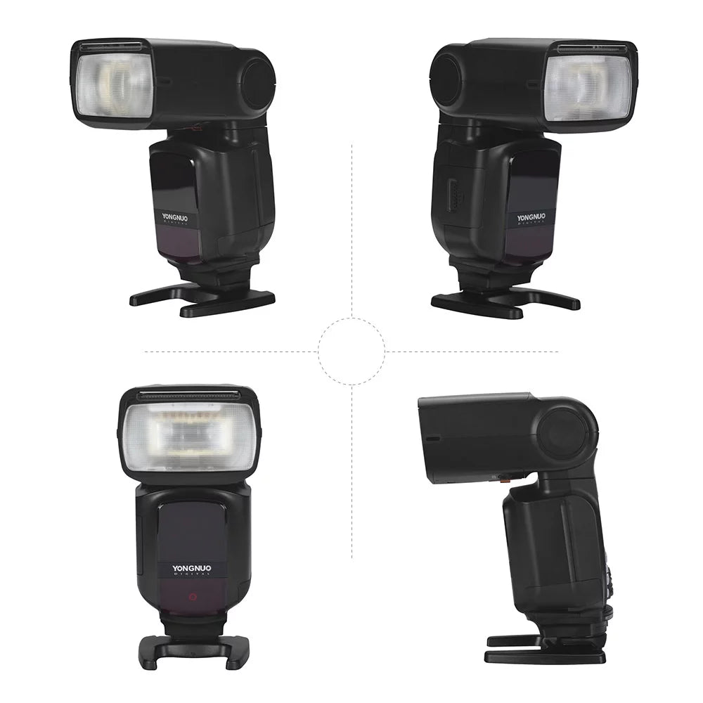 Yongnuo YONGNUO YN968N II Wireless TTL Flash Sizepeedlite 18000s HSizeSize Built-in 5600K for Nikon DSizeLR Cameras Compatible with YN622N YN560 Wireless Sizeystem