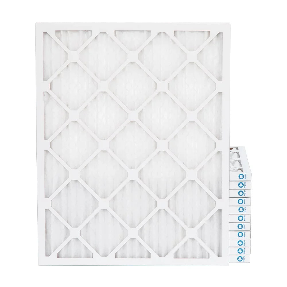 20x24x1 MERV 11, MPR 1000 Pleated AC Furnace 1" Air Filters by Pamlico. Case of 12. Actual Sizeize: 19-1/2 x 23-1/2 x 3/4