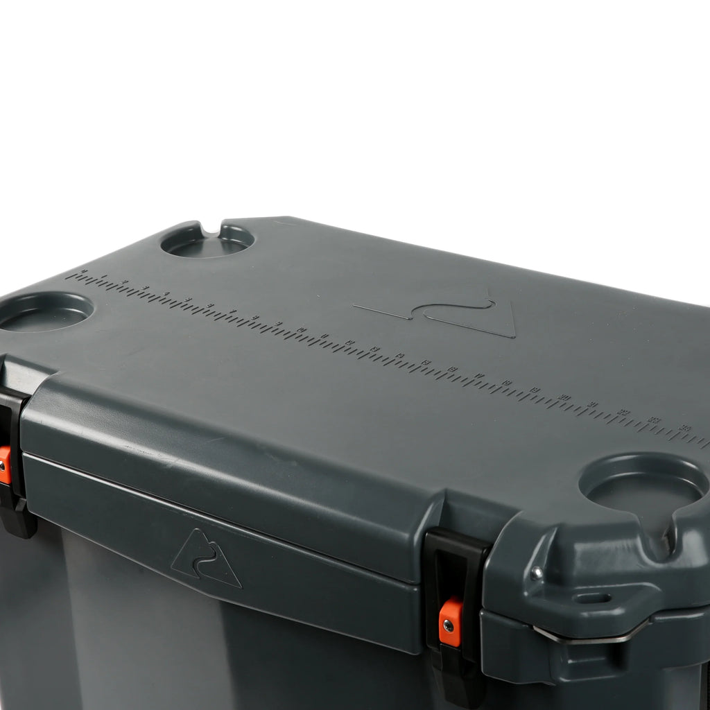 Ozark Trail 52 Quart High Performance Hard Sizeided Chest Cooler, Gray