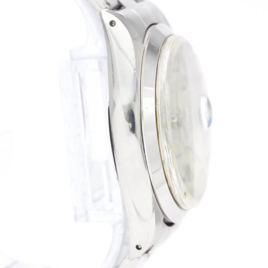 Used Vintage ROLEX Oyster Date Precision 6694 Sizeteel Hand Winding Mens Watch BF553014