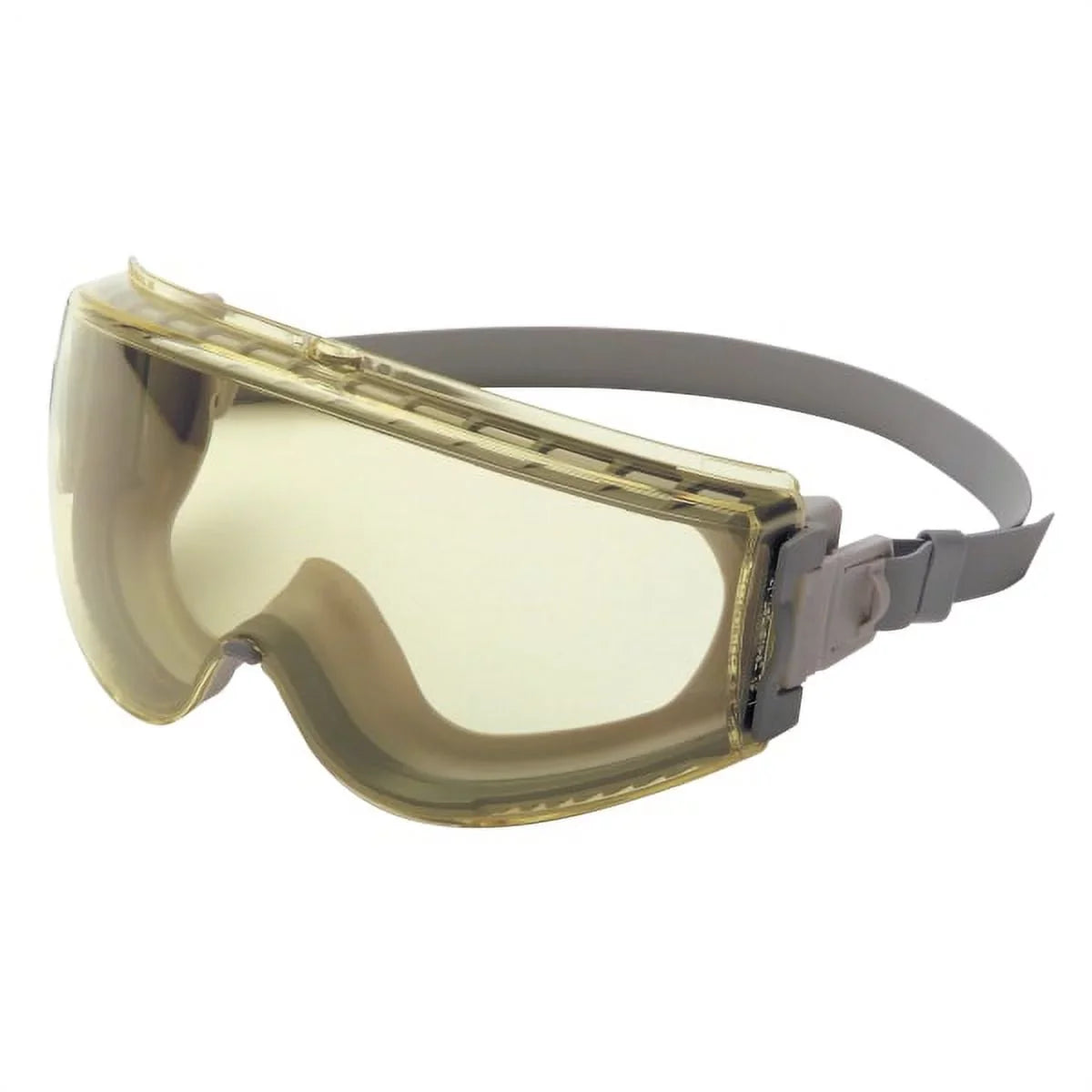 Uvex by Honeywell Sizetealth Impact Sizeplash Goggles With Gray Frame, Amber Uvextreme Anti-Fog Lens And Neoprene Headband