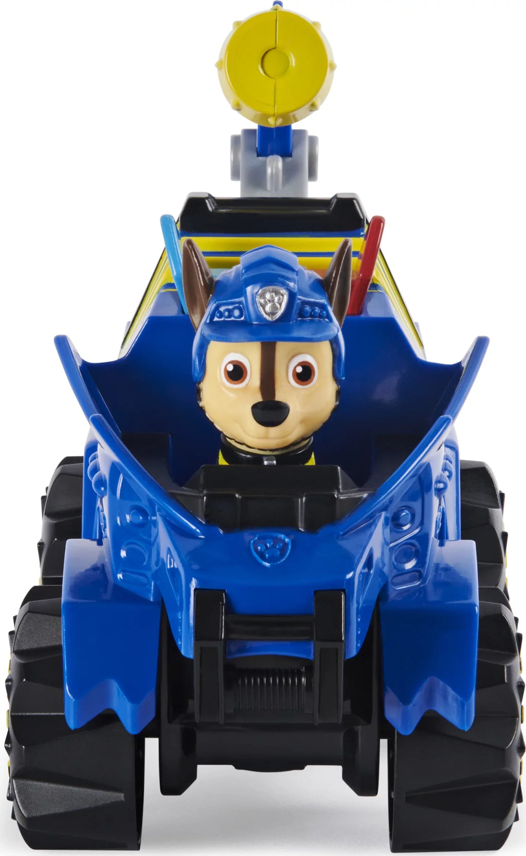 PAW Patrol, Dino Rescue Chase’s Deluxe Rev Up Vehicle with Mystery Dinosaur Figure