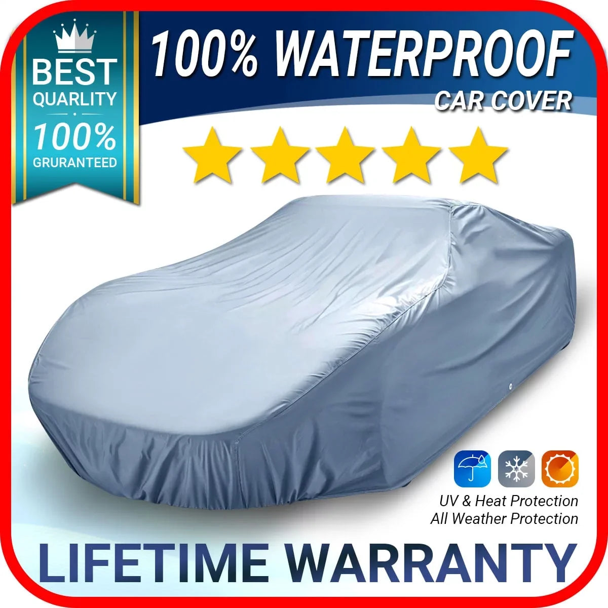 Custom Car Cover Fits: [Mazda Miata] 2016-2023 Waterproof All-Weather