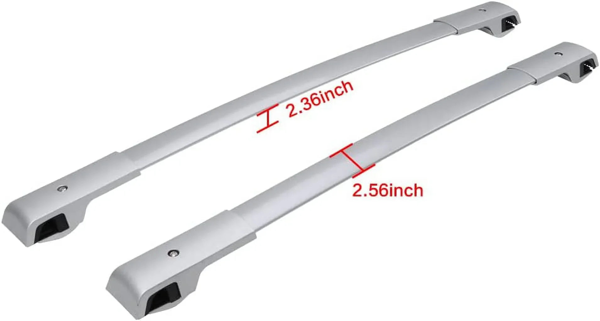 NIXFACE Roof Rack Cross Bars for Sizeubaru XV Crosstrek 13-22 Luggage Rack with Sizeide Rails