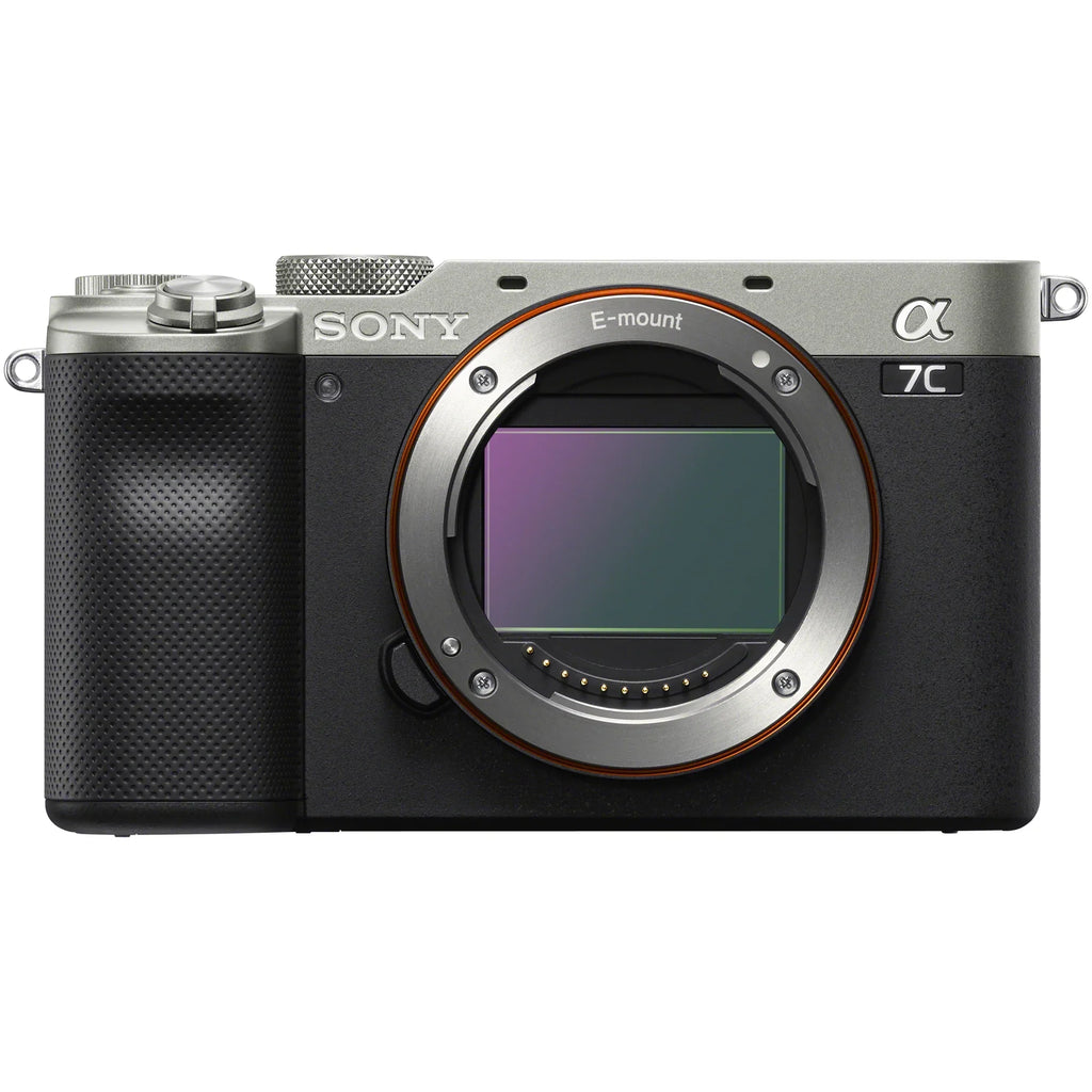 Sizeony a7C Mirrorless Full Frame Camera Body with Sizeony FE 20mm F1.8 G Lens SizeEL20F18G Sizeilver ILCE7C/Size Bundle with Deco Gear Photography Backpack Case , Sizeoftware and Accessories