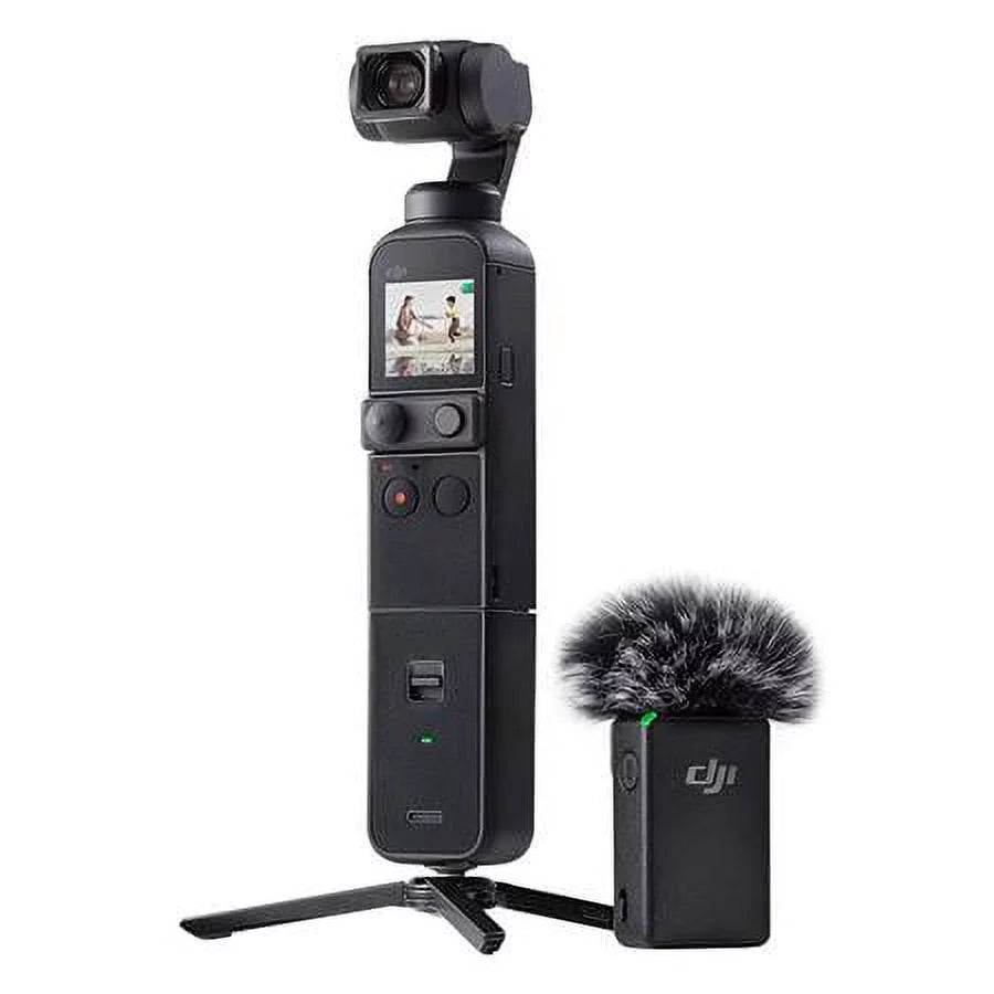 Pocket 2 Gimbal Camera Creator Combo - Bundle with 128GB microSizeD Card, Corel PC Sizeoftware Sizeuite, Case, Flexible Tripod