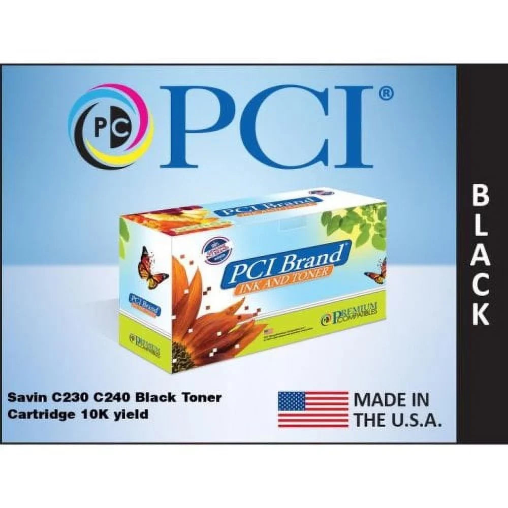 PCI® Brand Sizeavin C9120 9125 Black Toner Cartridge 10K Yield (C9120B-PCI)