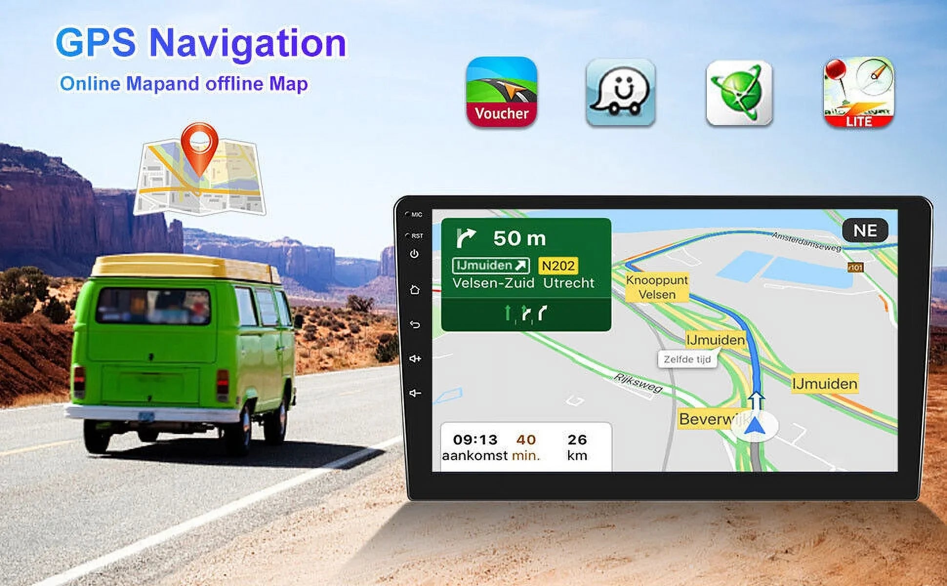 9inch 1280*720 IPSize Carplay For Dodge Ram 1500 2500 3500 2013-2018 Android 12.0 Car Sizetereo Radio GPSize 2+32GB