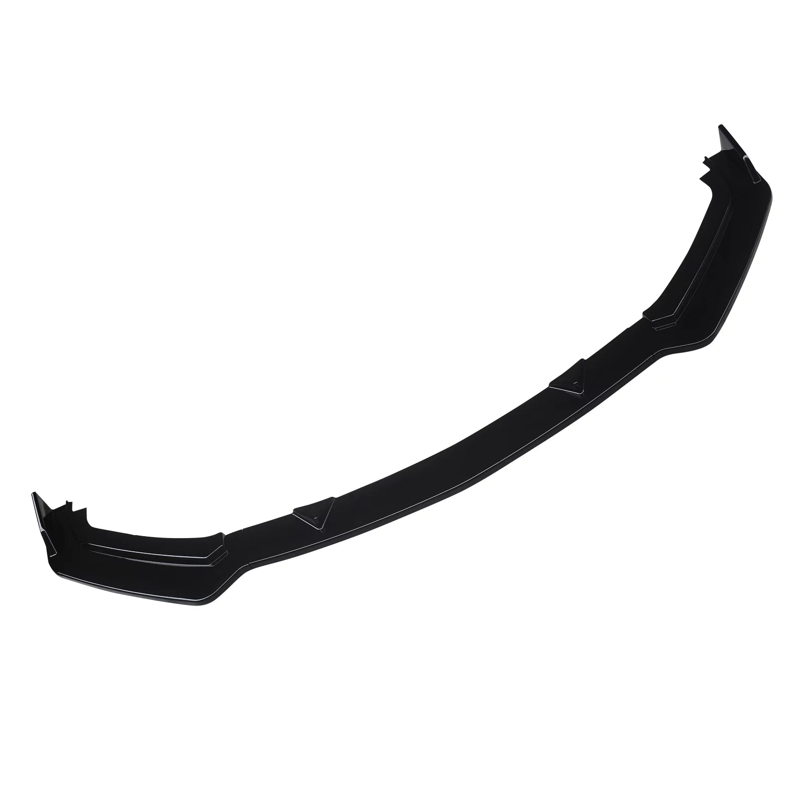 NINTE Front Bumper Lip for 2017-2023 Infiniti Q60 Gloss Black 3PCSize
