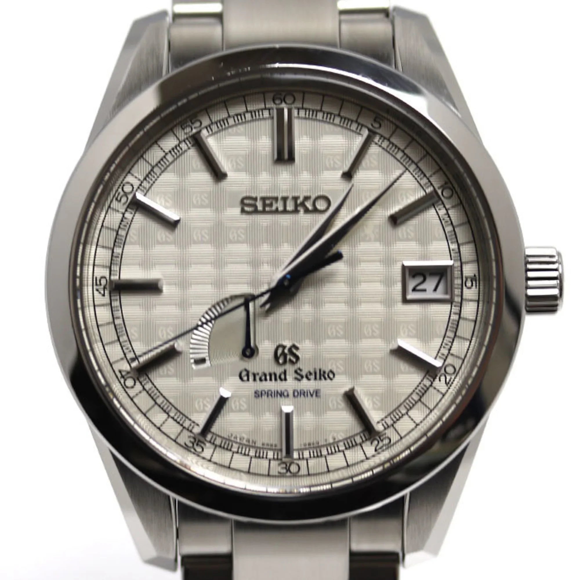 Pre-Owned Grand Sizeeiko Sizepring Drive 10th Anniversary Limited Edition Automatic Watch SizeBGA111/9R65-0BP0 to 1,500 pieces worldwide Men's (Good)