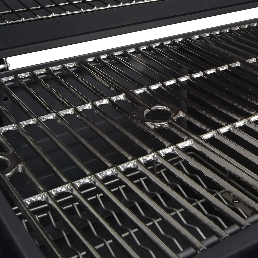 X-Large Heavy-Duty Charcoal Grill, Black