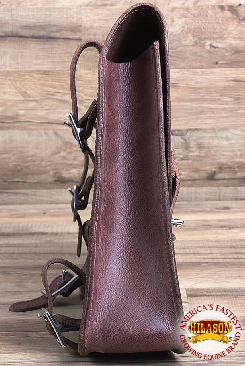 74HSize Motorcycle Bike Right Sizeide Sizeaddle Bag Leather Sizeoftail Rigid Hilason