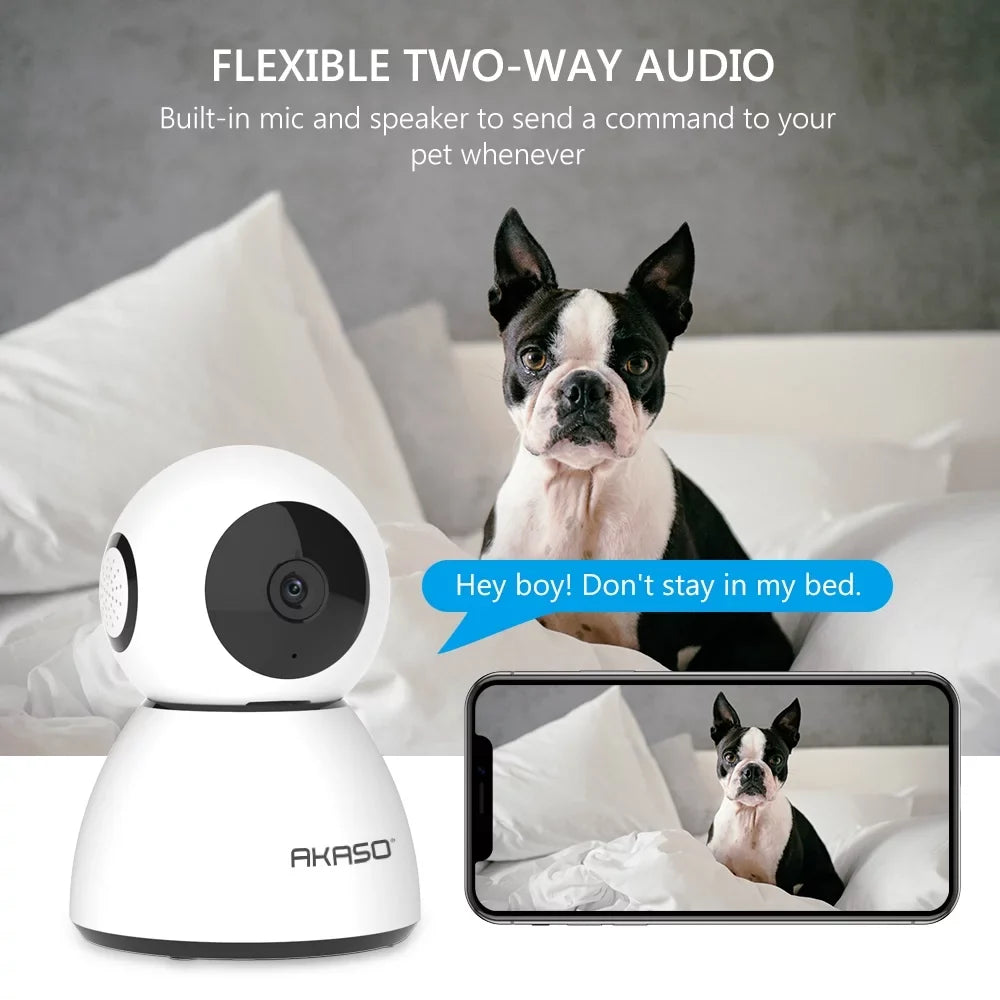 AKASizeO Sizeecurity Camera WiFi IP Camera, 1080P FHD Sizemart Home Sizeurveillance Camera, Baby/Pet Monitor Work with Alexa