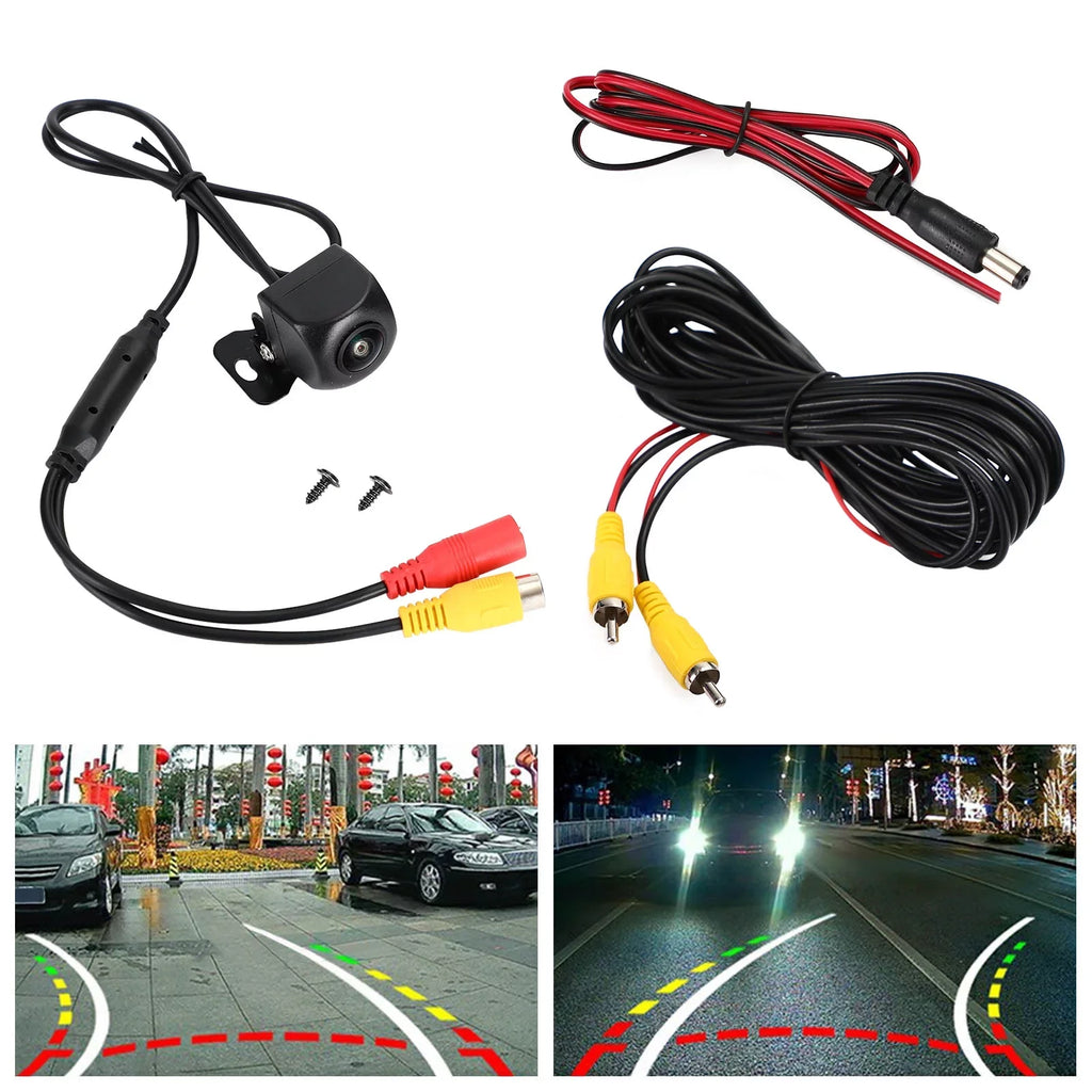 Dynamic Trajectory Parking Line Truck SizeUV Car Reverse Night Rear View Camera
