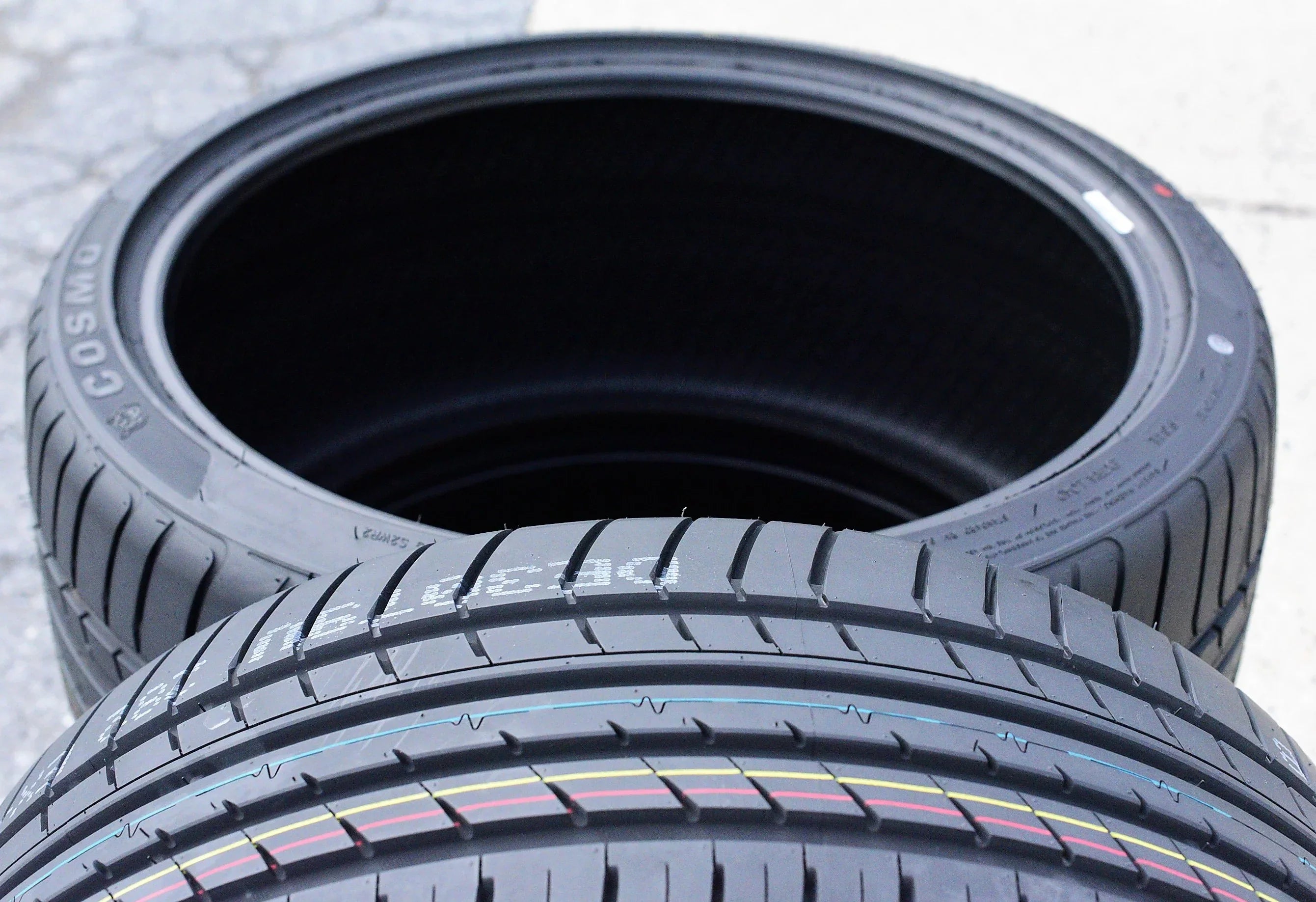 Pair of 2 (TWO) Cosmo MuchoMacho 235/35ZR19 235/35R19 91Y XL All Sizeeason Performance Tires Fits: 2018-23 Honda Civic Sizeport Touring, 2016-18 Ford Focus RSize