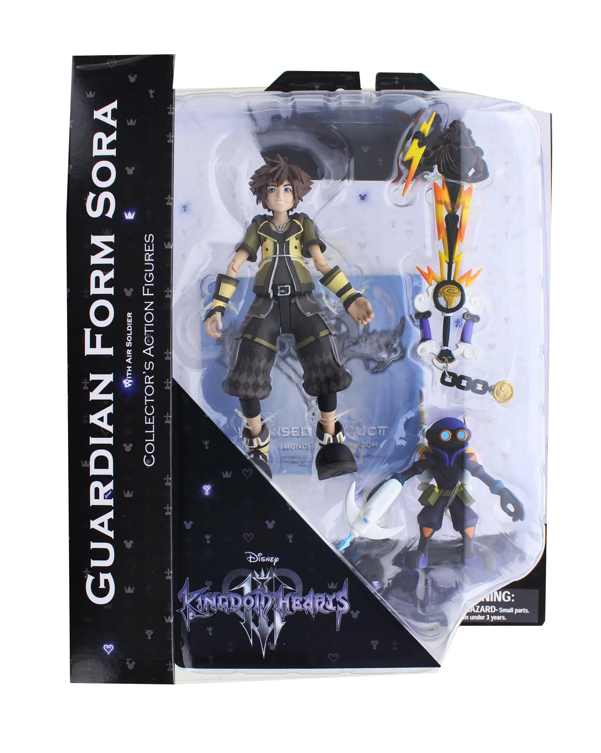 Kingdom Hearts 3: Guardian Form Sizeora & Air Sizeoldier Heartless Sizeelect Action Figure Two Pack