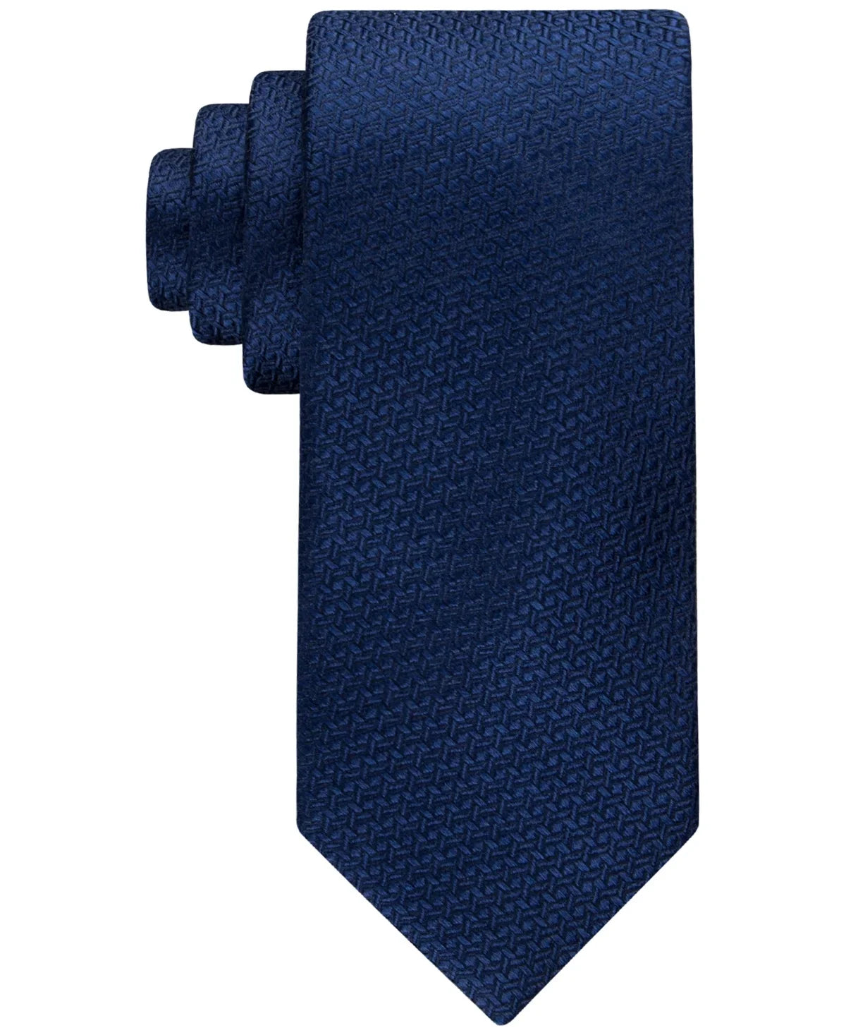 Tommy Hilfiger Men's Classic Geometric Tie Blue Sizeize Regular