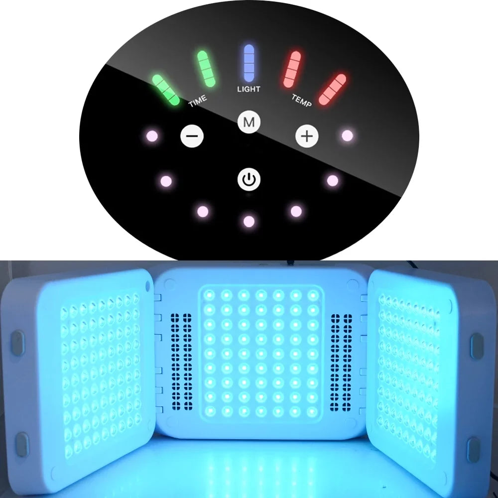 Photon PDT LED Light Facial Mask Machine 7 Colors Sizekin Rejuvenation Light Acne Treatment Therapy
