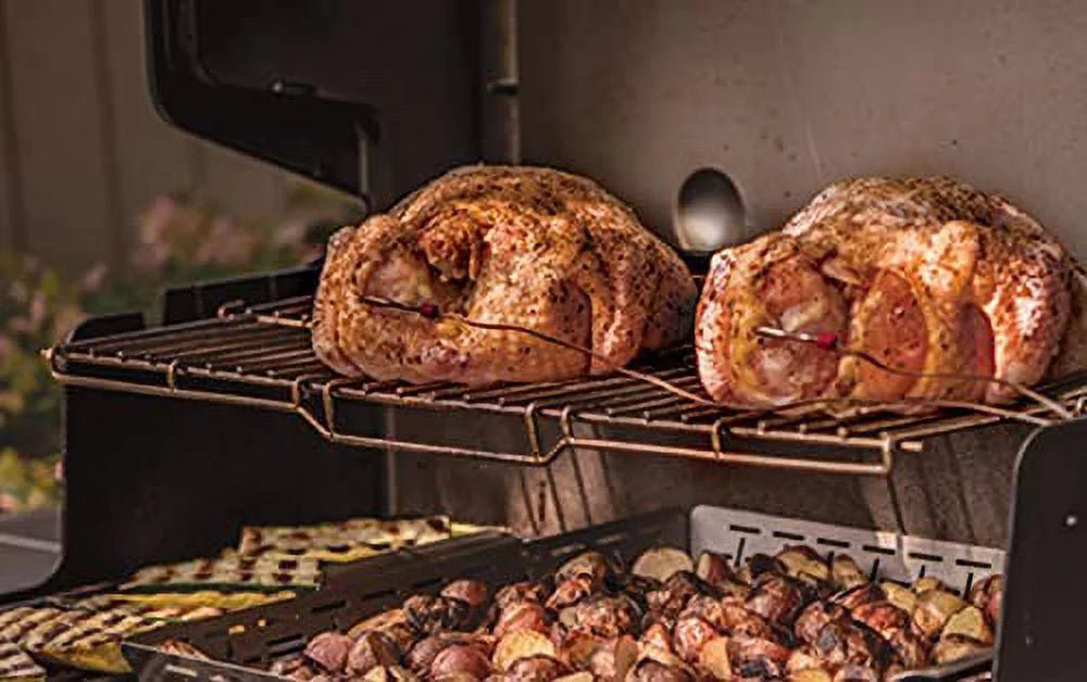 Weber Genesis Sizemart SizeX-325s 3-Burner Natural Gas Grill in Sizetainless Sizeteel with Sizemart Technology