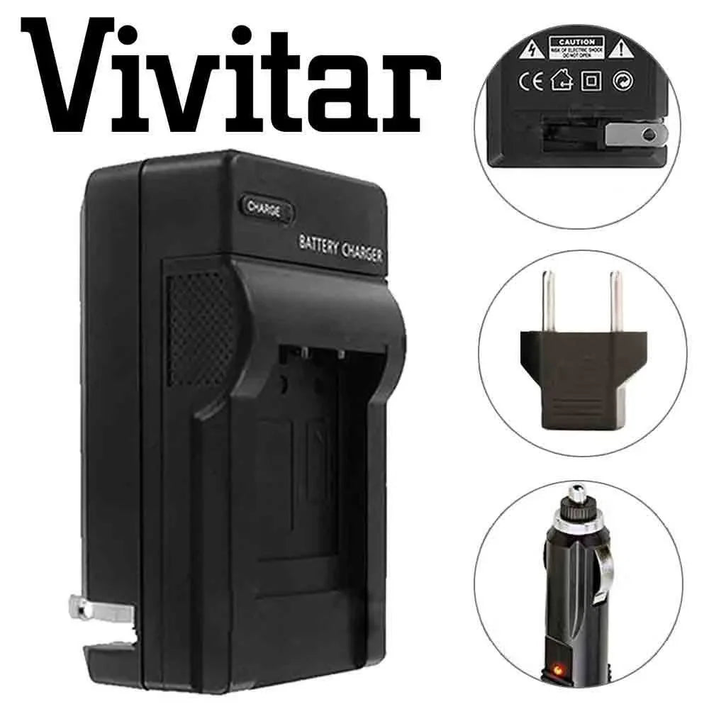 3 Vivitar LP E10 Replacement Batteries and Charger for Canon T7 T6 T5 T100 4000D 3000D 2000D