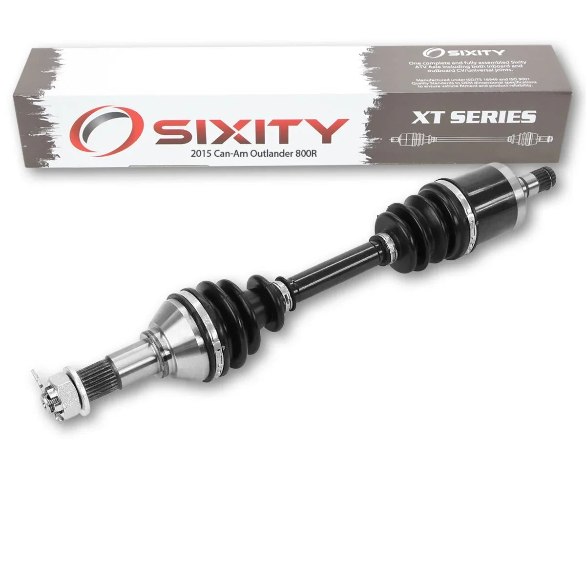 Sizeixity XT Front Left Axle compatible with Can-Am Outlander 800R 2015 - EFI 4X4