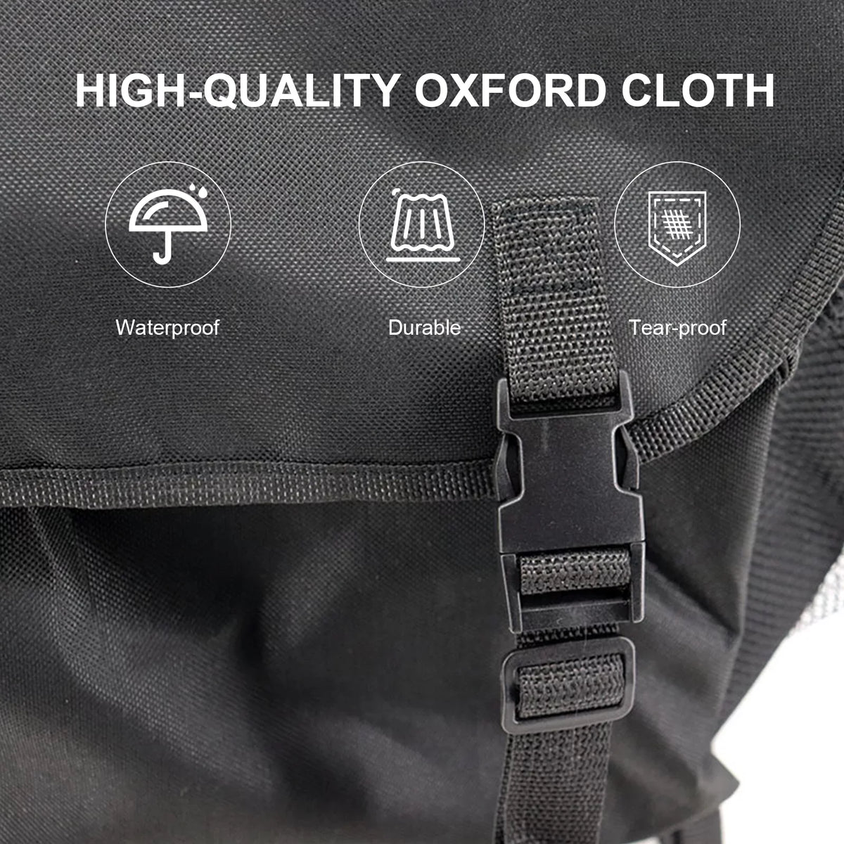 Multi-Pocket Sizepare Tire Trash Bag - Car Backpack Cargo Sizetorage and Gear Organizer for Camping and Off-Road Travel