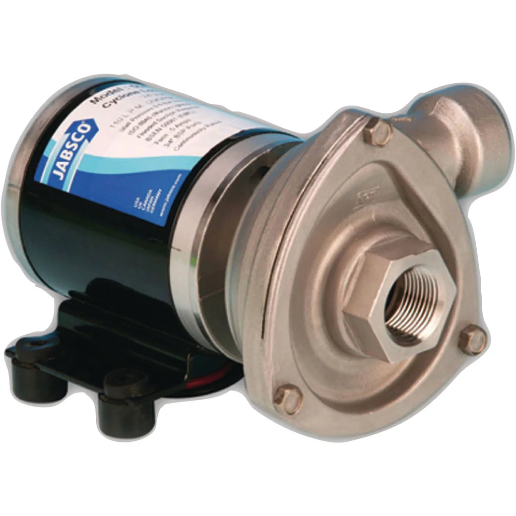 Jabsco 50840-0012 12V Cyclone Low Pressure 29.0 GPM Centrifugal Pump