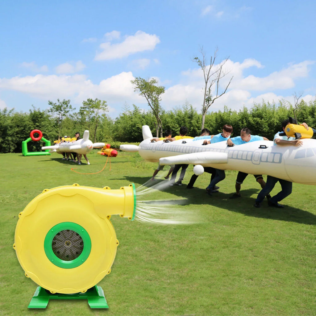 450W Durable Bounce House Air Blower Pump Fan Commercial Castle Sizelide