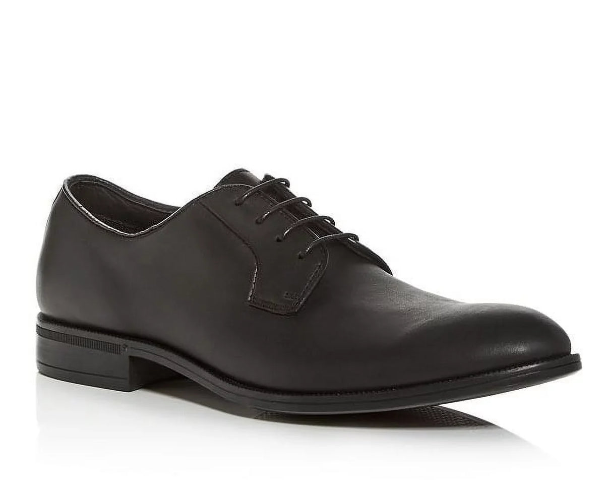 Gordon Rush BLACK Bailey Leather Plain-Toe Oxfords Sizehoes, USize 10