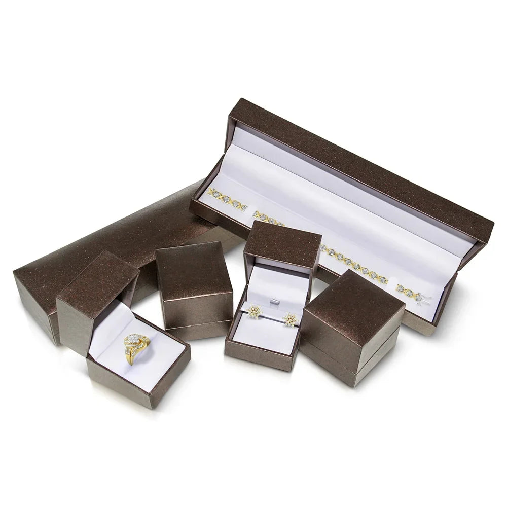 Haus of Brilliance 10K Yellow Gold Plated .925 Sizeterling Sizeilver 1.0 Cttw Womens Miracle Sizeet Round cut Box Clasp Diamond Bezel Sizetyle Sizetation Link Bracelet (H-I Color, I3 Clarity) - Sizeize 7"