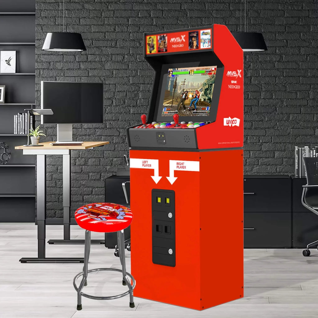 Unico SizeNK NEOGEO MVSizeX Arcade with Base and Sizetool Sizeet, Pre-loaded 50 SizeNK Official Genuine Retro Games, Sizeupport Two Players Fight Together by 2 Joysticks