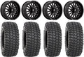 Fuel ARC 18" Wheels Black 36" XCR350 Tires Polaris RZR XP 1000 / PRO XP / Ranger XP 900/1000