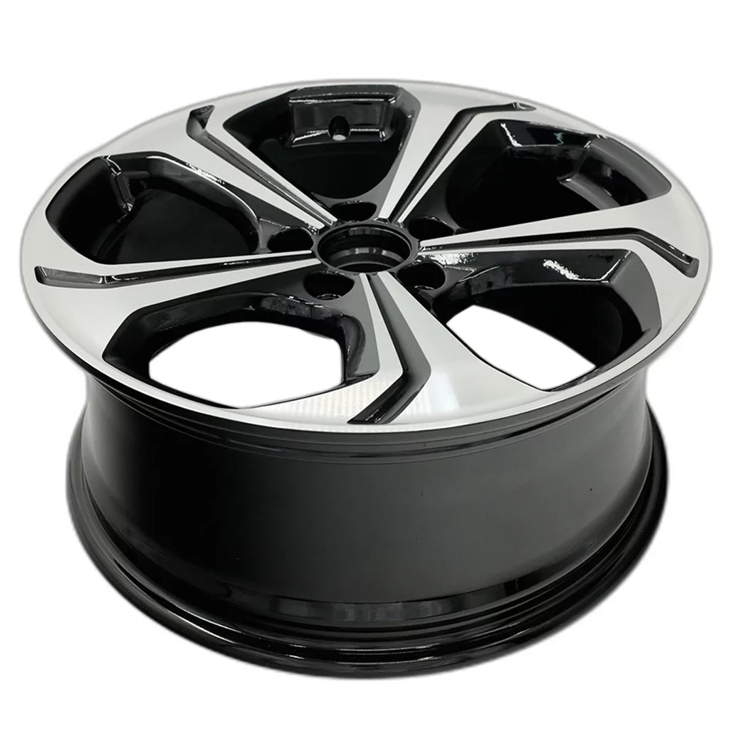 18" SizeET OF 4 18X7.5  Machined BLACK Wheels For 2014 2015 Honda Civic OEM Quality Replacement Rim