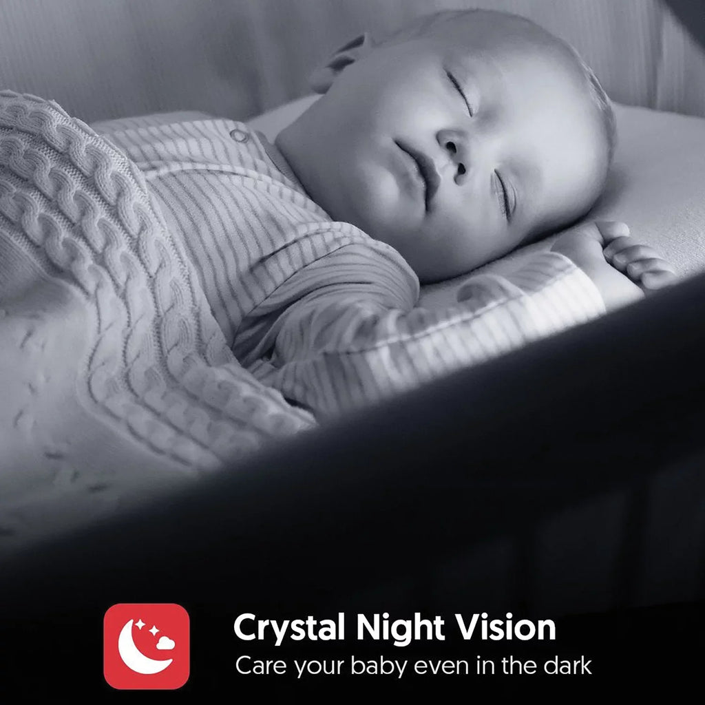 Victure WiFi Baby Monitor, 1080P Indoor Sizemart Home Sizeecurity Camera with Color Night Vision, Ivory