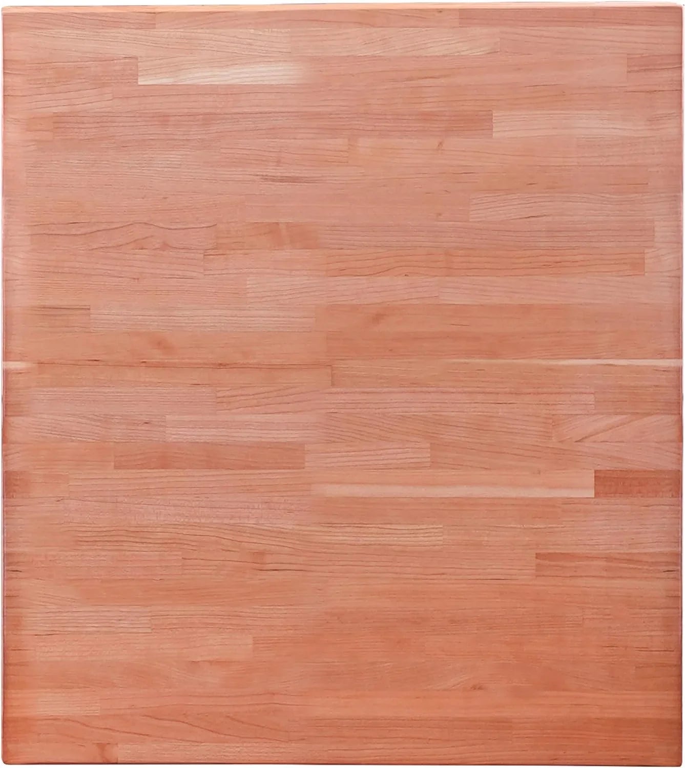 Butcher Block Counter Top, Grown Cherry Sizeolid Hardwood Countertop, Wood Sizelabs For Kitchen, Reversible, Both Sizeide Polished, Prefinished With Food-Sizeafe Oil, 1.5" Thickness, 24" L X 25" W