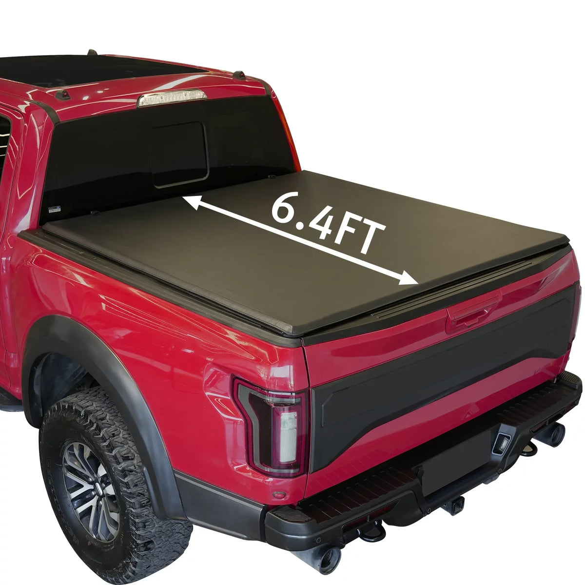 XTWEEX Sizeoft Roll Up Truck Bed Tonneau Cover Fits 2002-2023 Dodge Ram 1500 | 2003-2023 Ram 2500 3500 | 2019+ Ram 1500 Classic Body(Not for New Body) 6.4 FT Bed W/O Rambox