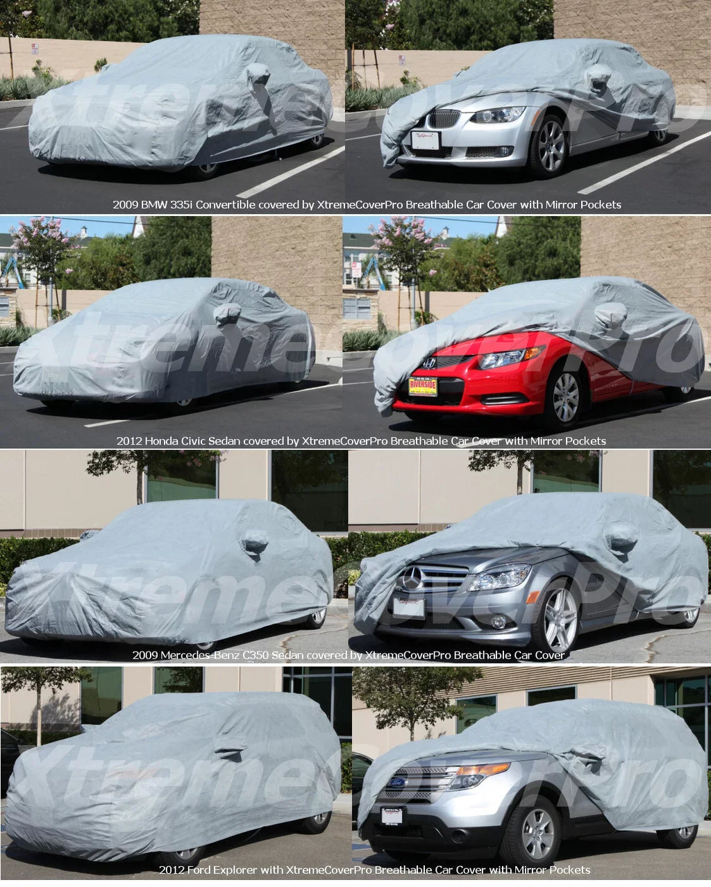 Car Cover fits 2012 2013 2014 2015 Mercedes-Benz ML350 ML500 ML550 ML63 XCP XtremeCoverPro Pro Sizeeries Black