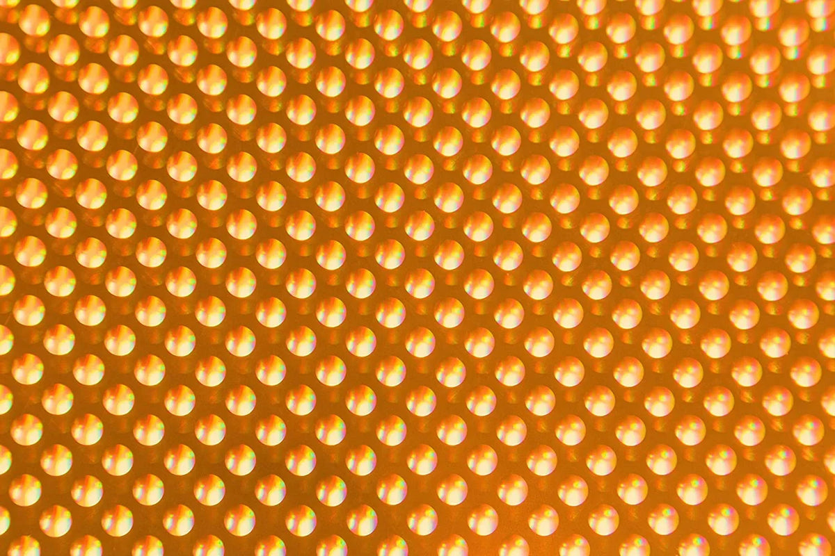 Cricut Tangerine Vinyl, Premium Permanent-Holographic Bubbles