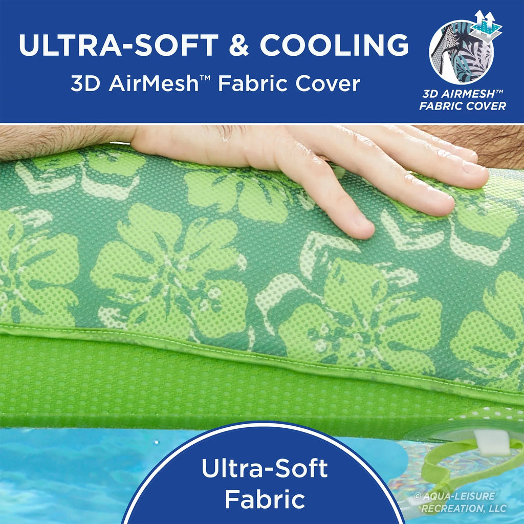 Aqua Leisure Campania 2in1 Restr, Floral &  Zero Gravity Pool Float