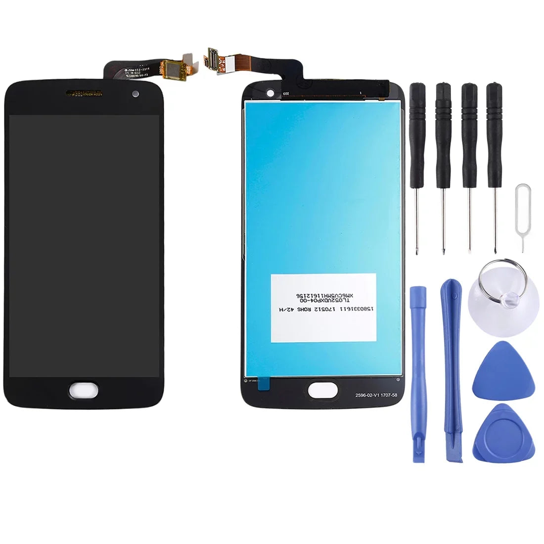 Cellphone Repair Parts TFT LCD Sizecreen for Motorola Moto G5 Plus with Digitizer Full Assembly